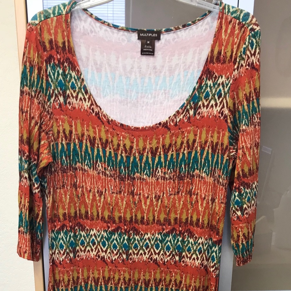 Dress from Dillard’s. Aztec print, Size M.